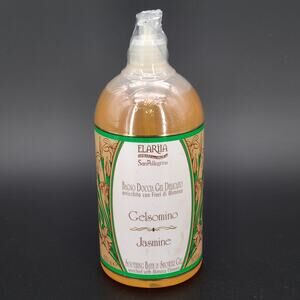 Elariia Jasmine Mimosa Flowers Soothing Bath & Shower Gel 33.7 oz NEW Sealed